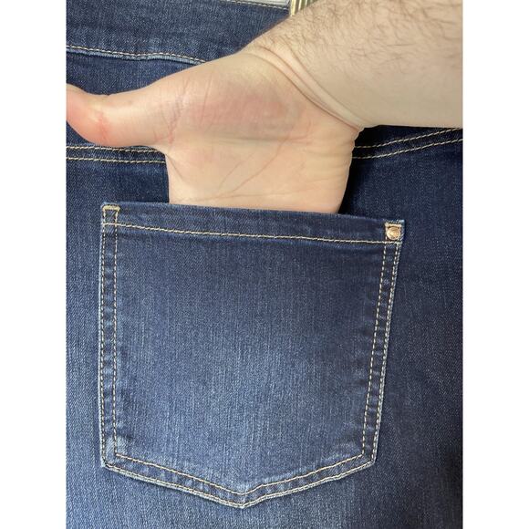 Maurices Jeans Womens 18W Short Blue Everflex High Rise Skinny Stretch Denim - Picture 8 of 12